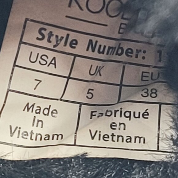 Koolaburra by UGG FUZZ'N II Women's Faux Fur Slipper Sandals US Size 7 - Picture 8 of 8